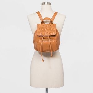Wild Fable Mini Flap Backpack Tan